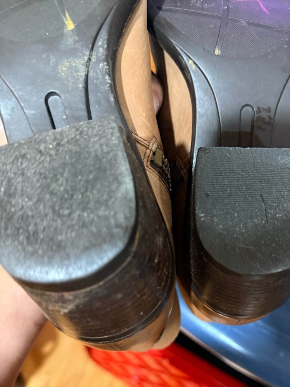 Cole Haan G Series Leather Ankle Boot Tan 8.5 - Picture 7 of 7